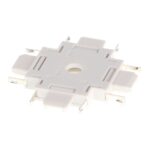 Unión en X Horizontal para Carril Magnético Serie 5mm - Imagen 3