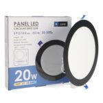 Panel LED Circular Negro 20W CCT - Imagen 3