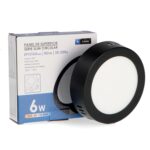 Panel de Superficie Negro Circular 6W CCT - Imagen 3