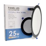 Panel LED Circular Negro 25W CCT - Imagen 3
