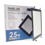 Panel LED Cuadrado Negro 25W CCT - Imagen 3