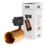 Foco portalámparas GU10 para carril Gold Diamond Monofásico - Imagen 3