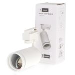 Foco portalámparas GU10 para carril White Circle Monofásico - Imagen 3