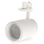 Foco LED para carril White Bari 30W Óptica Regulable Trifásico CCT