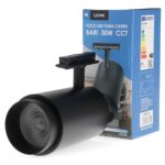 Foco LED para carril Black Bari 30W Óptica Regulable Monofásico CCT - Imagen 3