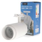 Foco LED para carril White Bari 30W Óptica Regulable Monofásico CCT - Imagen 3