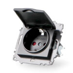 Enchufe Tipo Schuko Con Tapa - PJ - Imagen 4