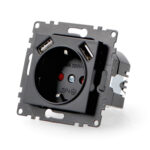 Enchufe Empotrable Tipo Schuko con USB  - PJ - Imagen 4