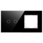 Interruptor Táctil Doble con Marco Individual - DSC - Imagen 6