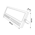 Aplique de pared Led Solar Viena Plus - Imagen 2