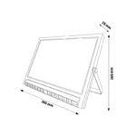 Aplique de pared Led Solar Viena High Plus - Imagen 2