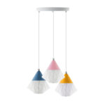 Lámpara de techo LED Colors Pent