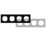 Marco de Aluminio para 4 Módulo - FL