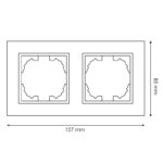 Marco PC para 2 Módulo - FMMB - Imagen 2