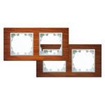 Marco de madera Natural para 2 Módulo - FM