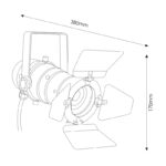 Lámpara de techo o pared Movie para E27 - Imagen 2