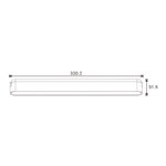 Foco LED Afar Serie 5mm 16W para carril magnético Blanco 42V - Imagen 2