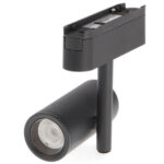 Foco LED Atlaf Serie 5mm 8W para carril magnético Negro 42V