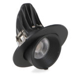 Foco Downlight LED orientable Track Negro 15W
