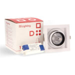 Foco LED orientable Tube Square 12W - DSC - Imagen 3