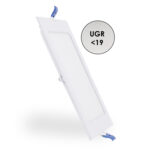 Panel LED Cuadrado Serie Pro 12W CCT