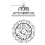 Campana UFO LED Serie A 300W 1-10V - Imagen 2