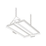 Campana Lineal Led Space 400W 1-10V No Flicker -DSC - Imagen 2