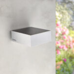 Aplique Led Solar White Bin