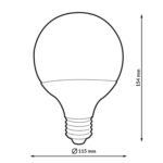 Bombilla LED E27 G120 24W - Imagen 2