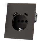 Enchufe Empotrable Tipo Schuko con USB + C - CC - Imagen 4