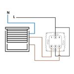 Pulsador Doble para Persianas Automáticas - EP - Imagen 2