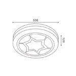 Lámpara  Decorativo LED Diamond Star - Imagen 2