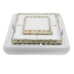 LAMPARA DE TECHO CUADRADO - Imagen 4