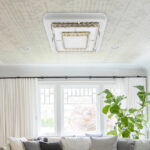 LAMPARA DE TECHO CUADRADO