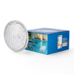 Bombilla LED PAR56 25W IP68 RGBW de dos cables para Piscina - Imagen 3
