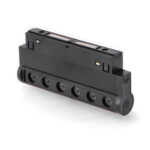 Foco LED Linéaire Serie 16mm  6W para carril magnético Negro 48V