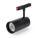 Foco LED Serie 16mm 20W para carril magnético Negro 48V