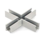 Unión en X Horizontal para Carril Magnético Serie 16mm - Imagen 3