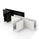 Unión en T Horizontal para Carril Magnético Serie 20mm - DSC