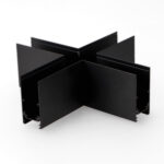 Unión en X Horizontal para Carril Magnético Serie 20mm - DSC - Imagen 4