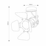 Lámpara de techo o pared Movie para GU10 - Imagen 2