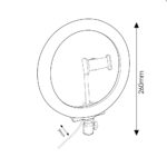 Kit Aro / Anillo de Luz LED Selfie 10 Pulgadas - Imagen 2