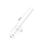 Cable Adaptador Para Tira Led 220Vac Ruzok - Imagen 2