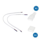 Cable Adaptador Para Tira Led 220Vac Ruzok