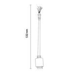 Cable conector para Tira LED 12V DC FullStack SMD5050 - Imagen 2