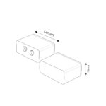 Pack tapón inicio y final Neón de LED Flexible 12VDC Letters - Imagen 2