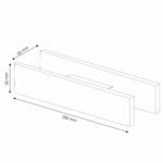 Unión Recta para Barra Led Trunk - DSC - Imagen 2
