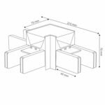 Barra Lineal Trunk 5W (Ugr 19) T CCT - DSC - Imagen 2