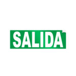 Pictograma autoadhesivo de Salida de Emergencia LM1086/1087