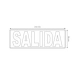 Pictograma autoadhesivo de Salida de Emergencia LM1086/1087 - Imagen 2